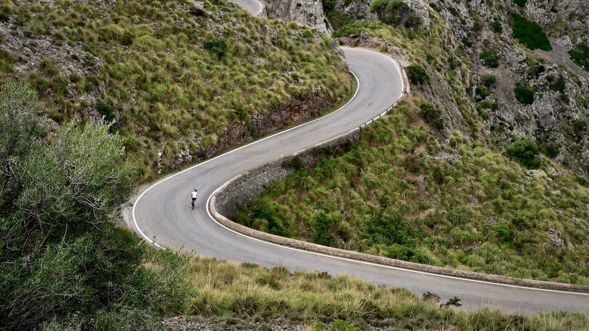 Vélo de route léger pour la montagne - grimpeur carbone