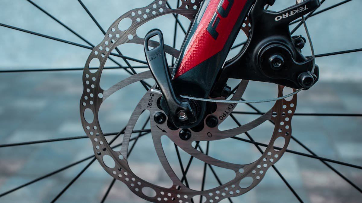 Étrier de frein à disque hydraulique sur vélo de route